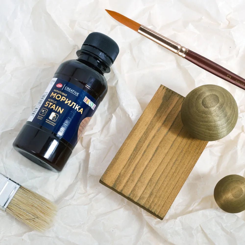 Acrylic stains // 440 Walnut, 120 ml // by Decola - Artish