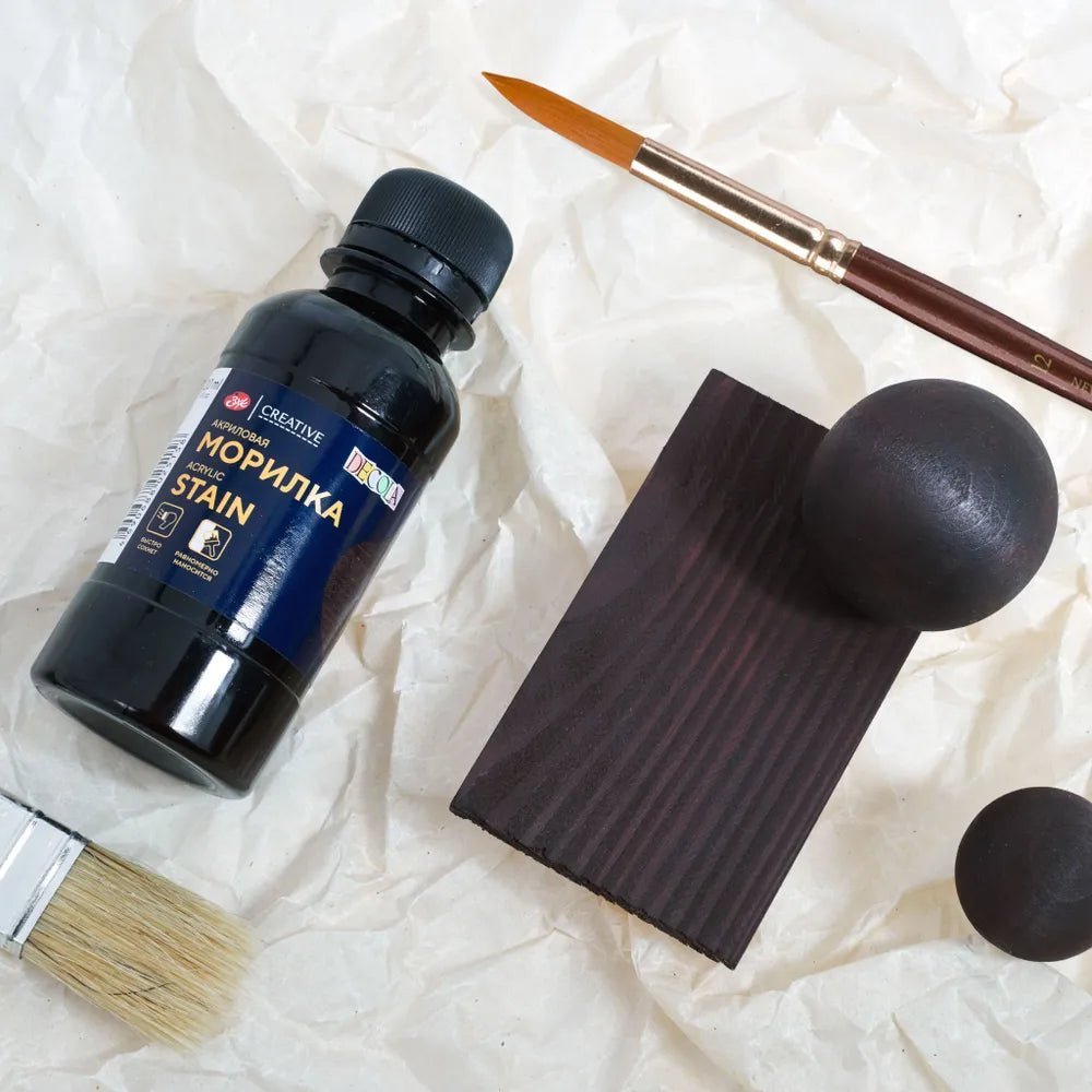 Acrylic stains // 443 Wenge, 120 ml // by Decola - Artish