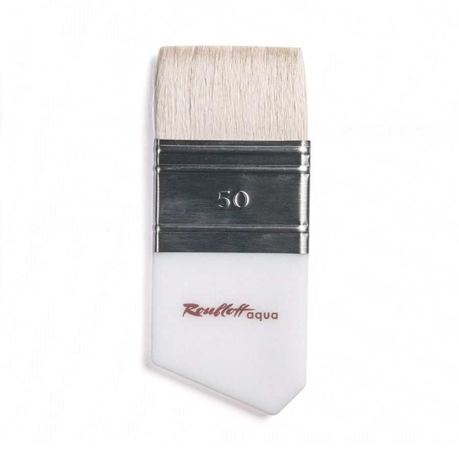 Aqua brush // Synthetic, Wide Flat // by Roubloff - Artish