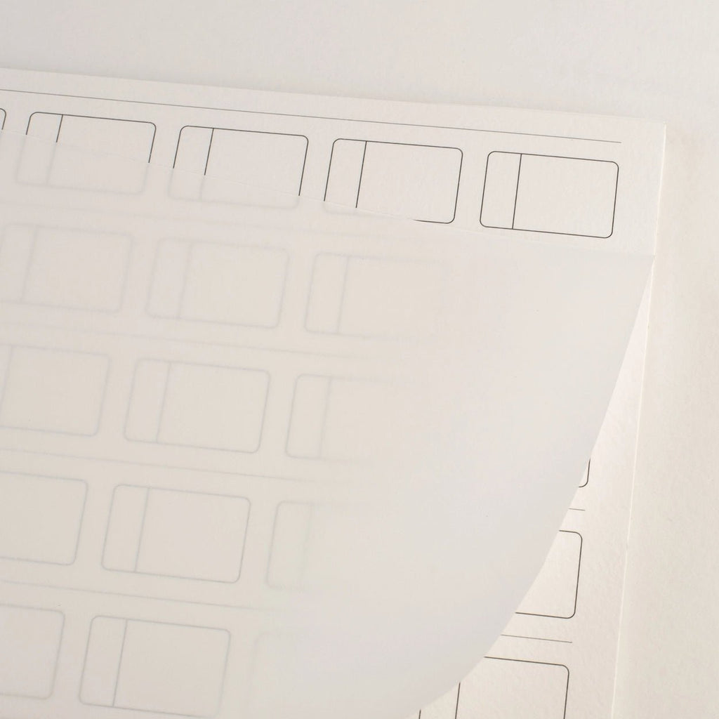 Big colour chart notebook // 200 g/m2, A4, 12 sheets // by Nevskaya palitra - Artish