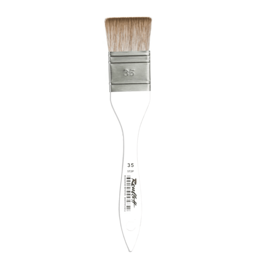 Brush // Mongoose imitation, Flat, size variety // by Roubloff - Artish