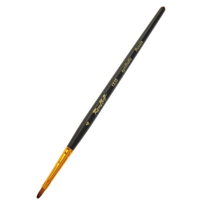 Brush // Synthetic kolinsky imitation, Oval // by Roubloff - Artish