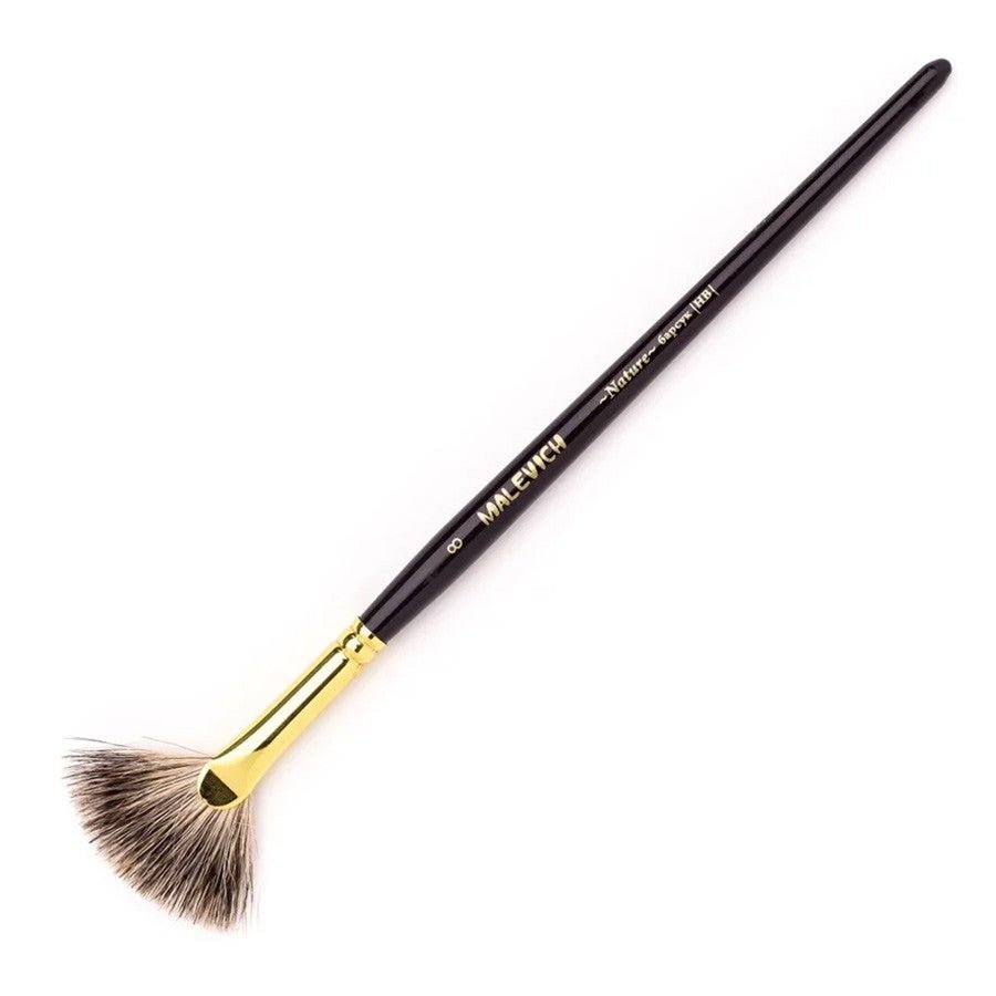 Brushes "Nature" // Badger, fan // Size variety // by Malevich - Artish