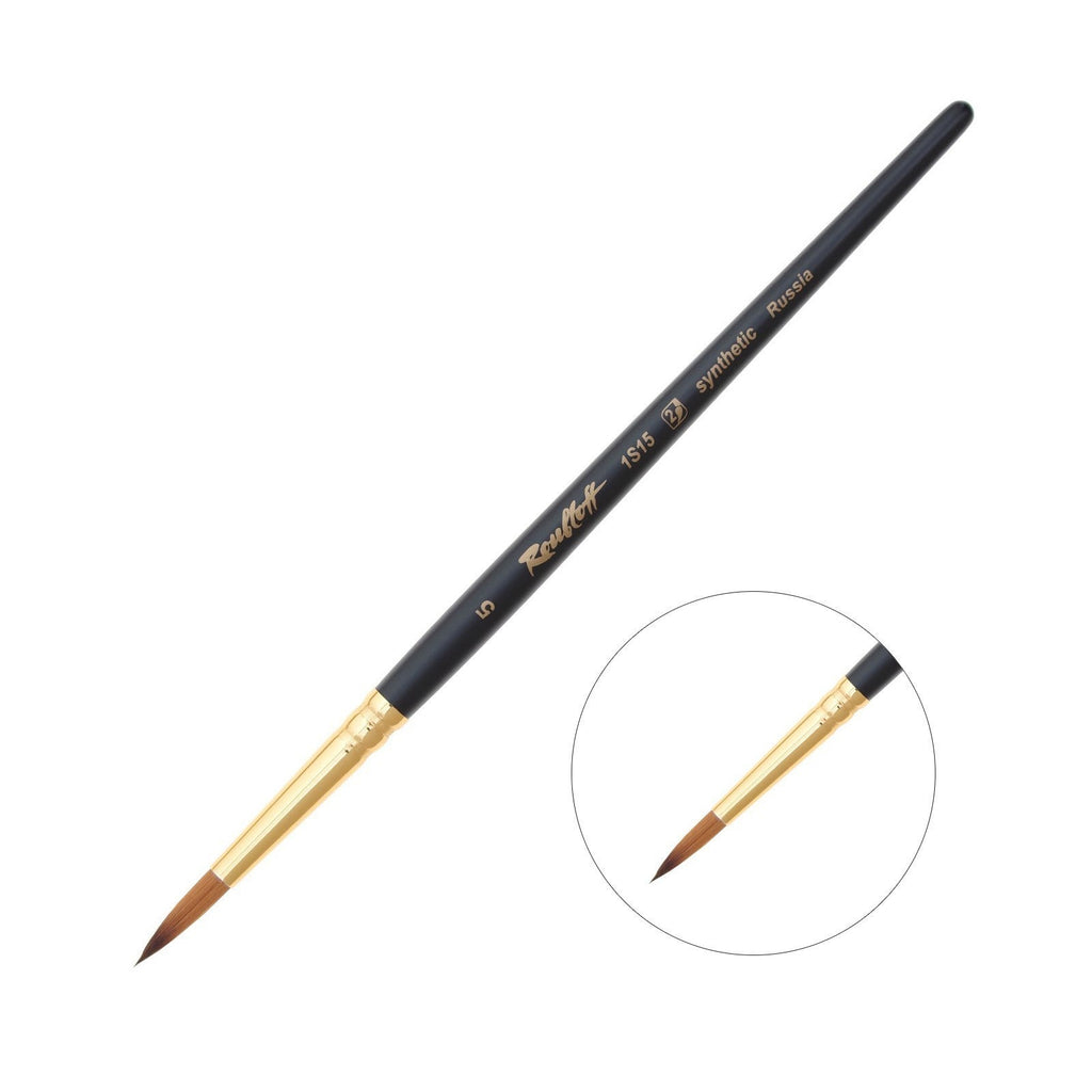 Brushes // Synthetic kolinsky imitation, Round // Size variety // by Roubloff - Artish