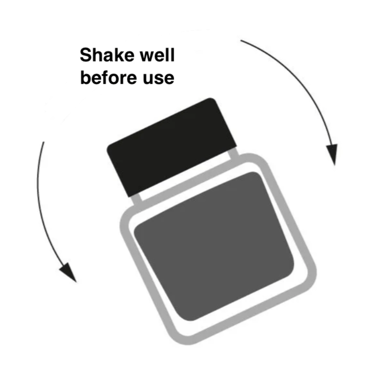 Chromatographic Ink for drawing and calligraphy // The River Styx, 15 ml // by Malevich - Artish