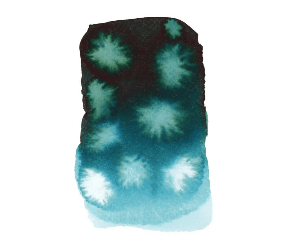 Chromatographic Ink for drawing and calligraphy // The River Styx, 15 ml // by Malevich - Artish