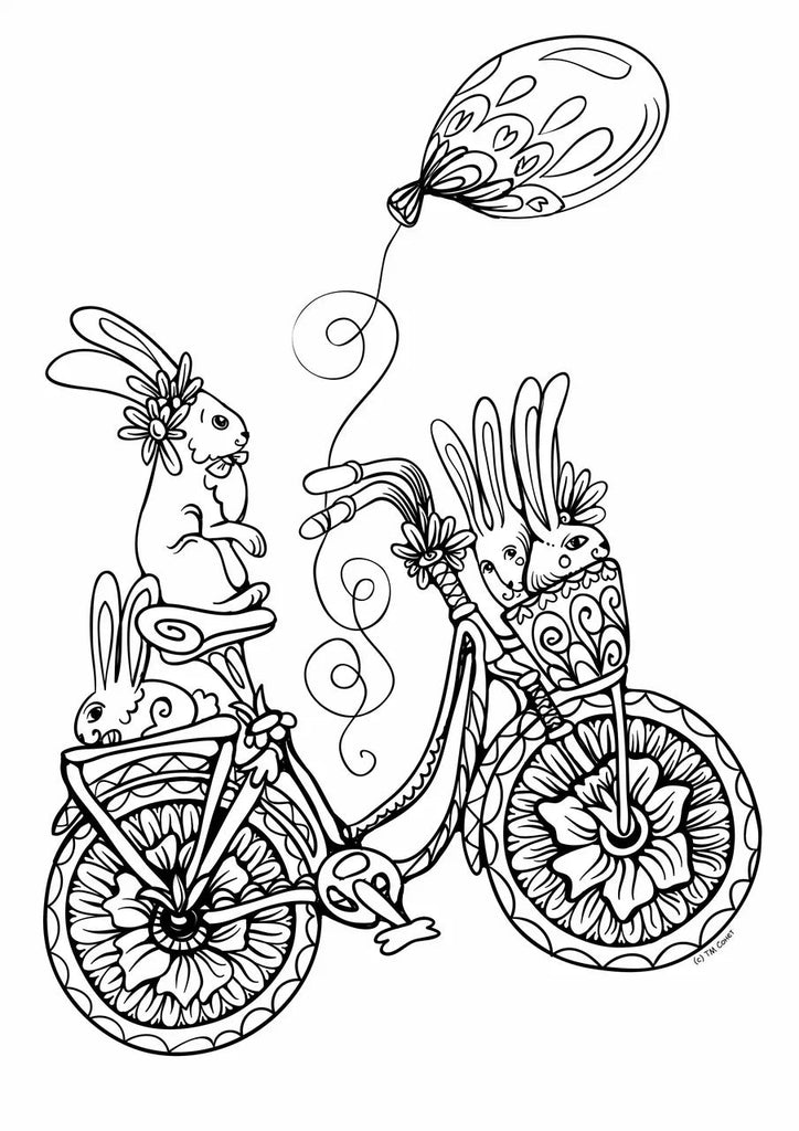 Coloring Book // Dreamcatcher, A4, 20 sheets // by Sonnet - Artish