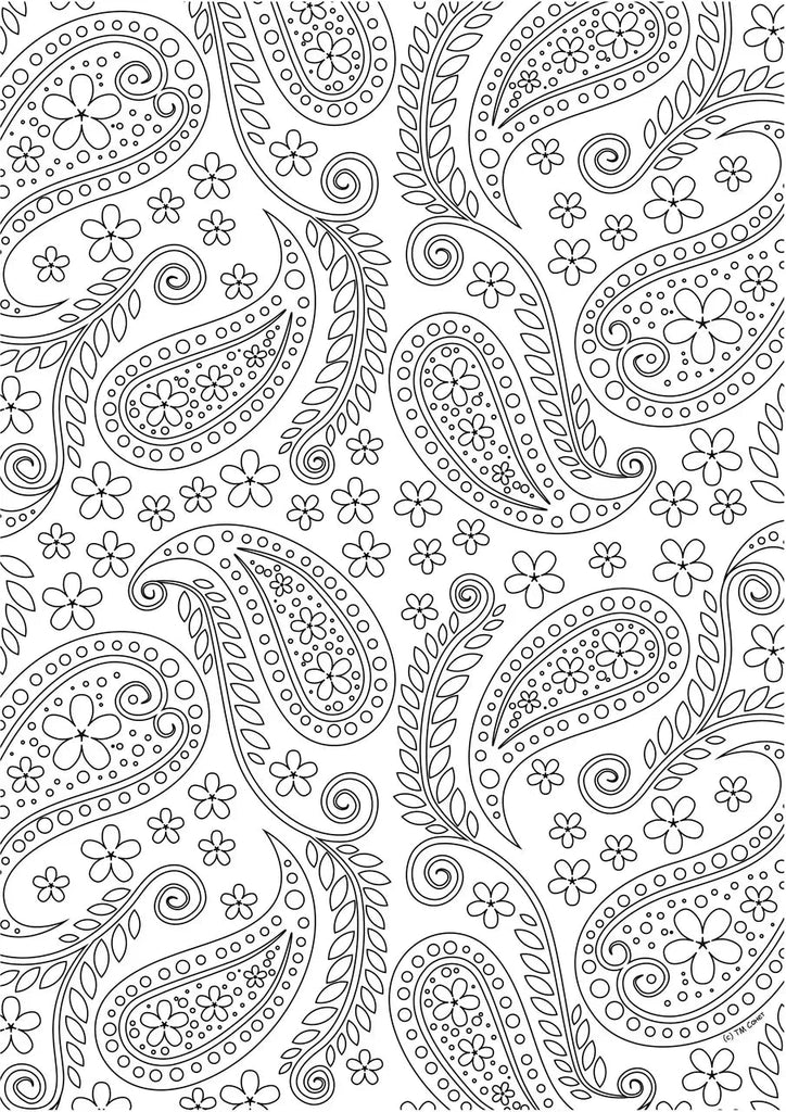 Coloring Book // Flora, A4, 20 sheets // by Sonnet - Artish
