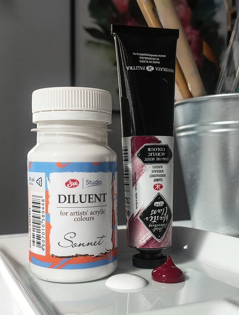 Diluent for acrylic colours // 100 ml // by Sonnet - Artish