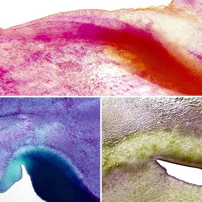 GANSAI Granulating Watercolor 2 set // 5 colors // by KURETAKE - Artish