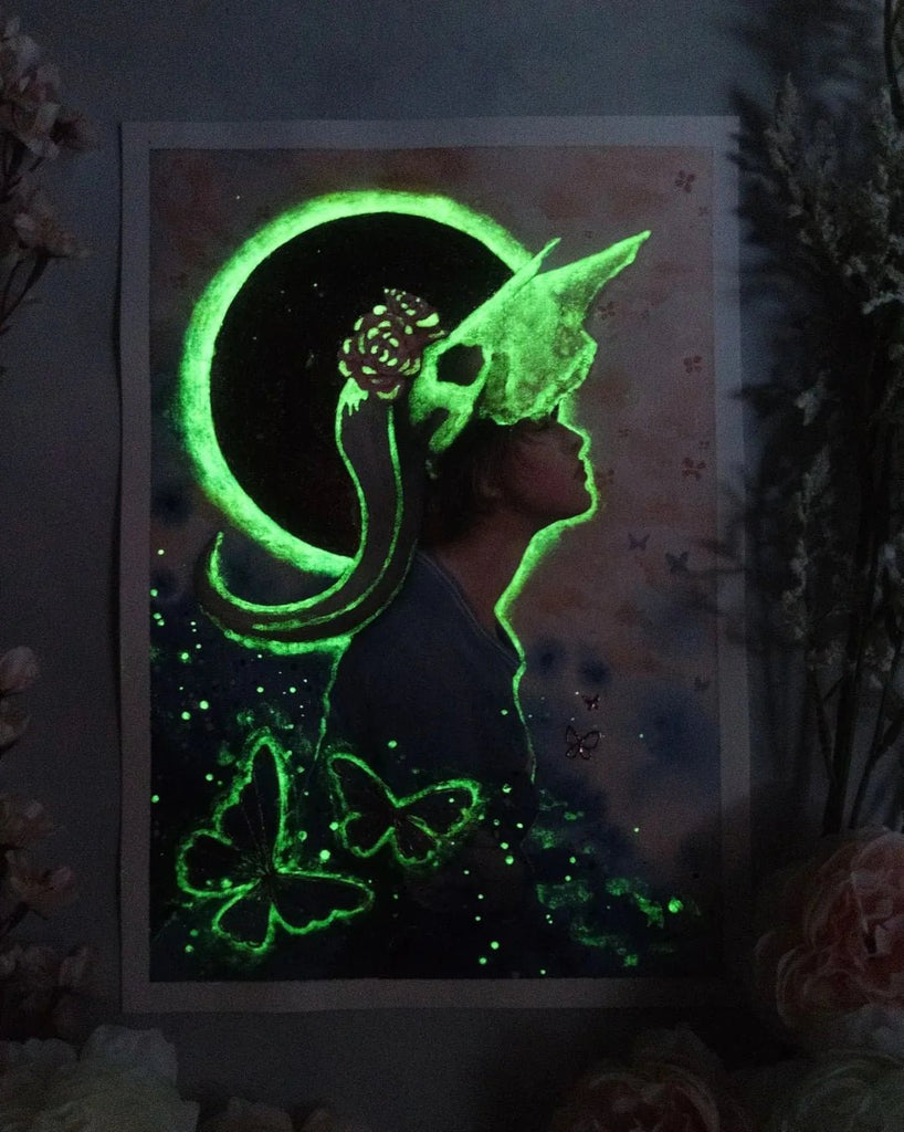 Glow Goblin watercolor // by Skrim - Artish