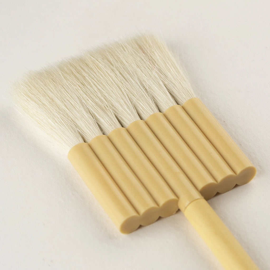 Goat brush // flat, bamboo handle // Size variety // by Sonnet - Artish