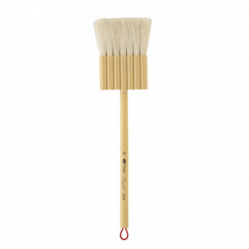 Goat brush // flat, bamboo handle // Size variety // by Sonnet - Artish