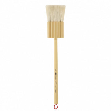 Goat brush // flat, bamboo handle // Size variety // by Sonnet - Artish