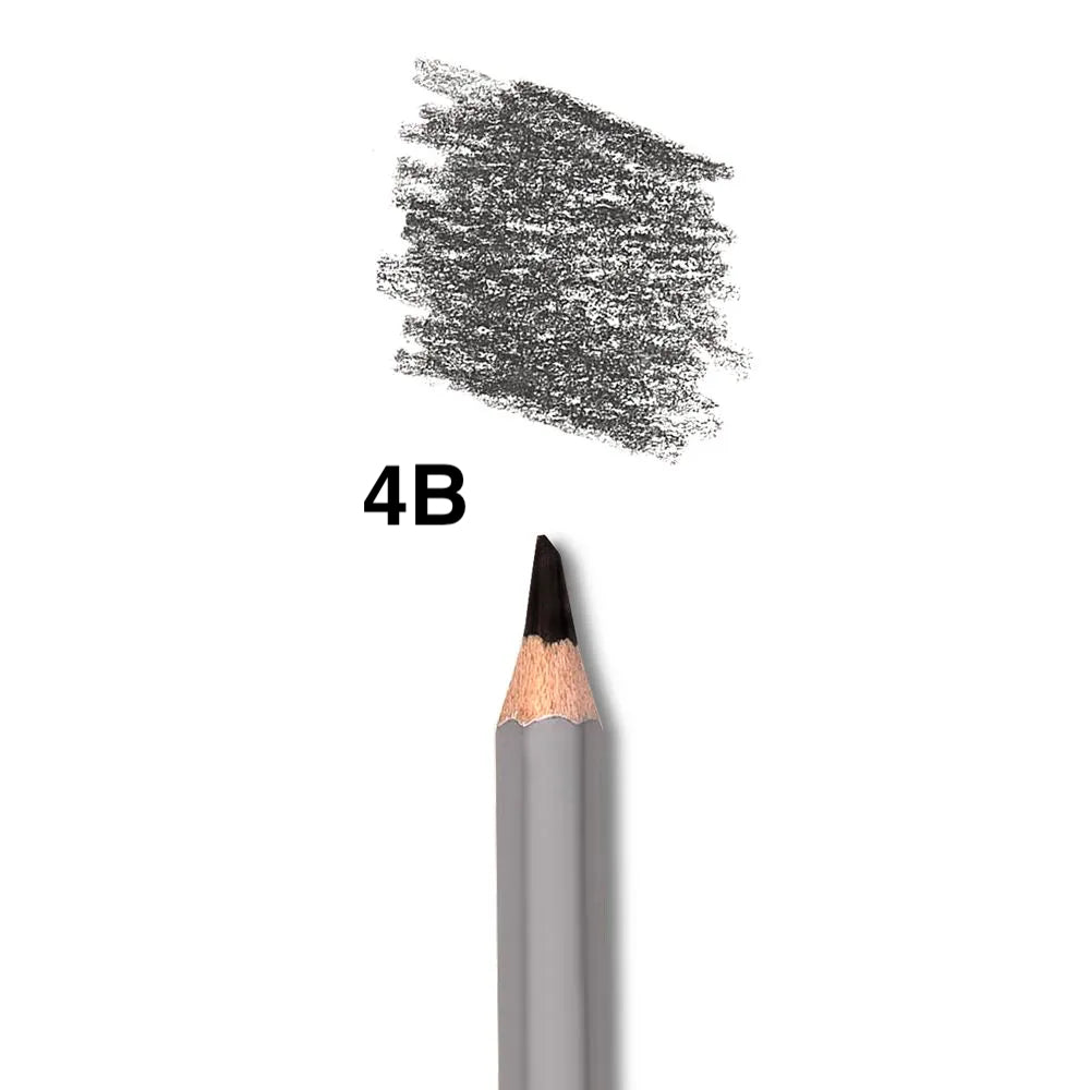 GrafArt // Matte Black graphic pencils variety // by Malevich - Artish