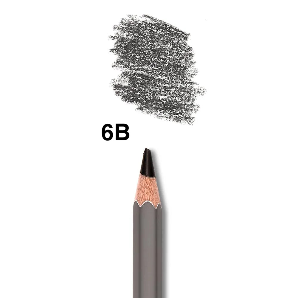 GrafArt // Matte Black graphic pencils variety // by Malevich - Artish