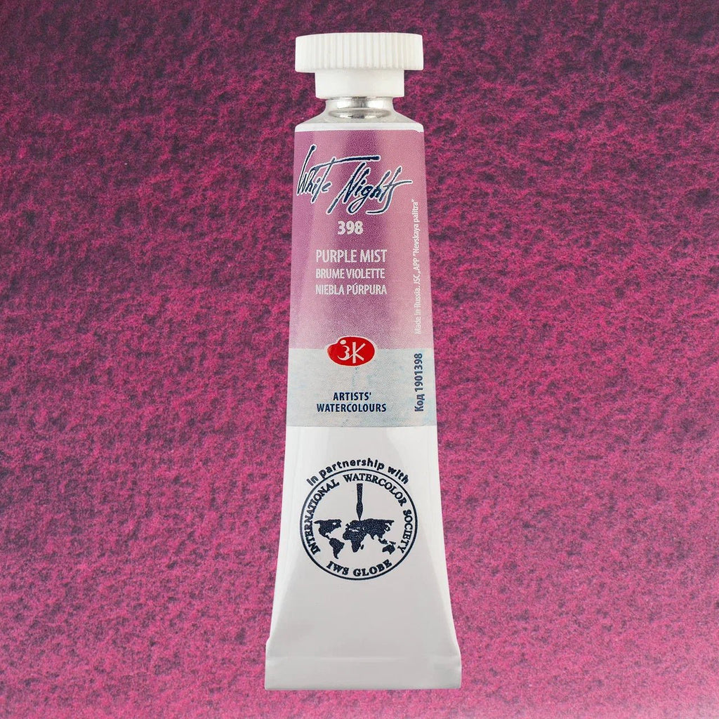 Granulating Watercolors // Color variety in 10ml tubes // by White Nights - Artish