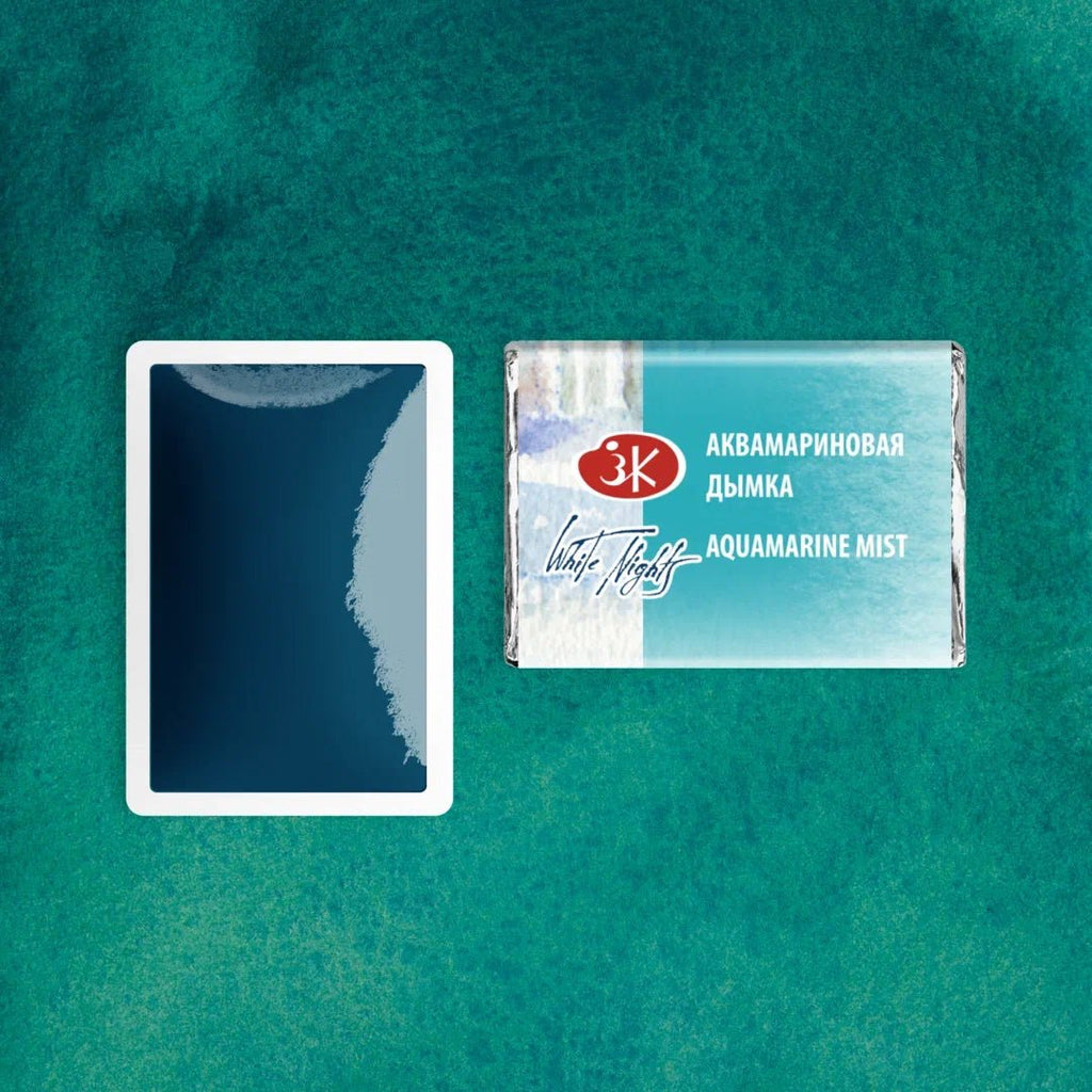 Granulating Watercolors // Color variety in pans 2,5 ml// by White Nights - Artish