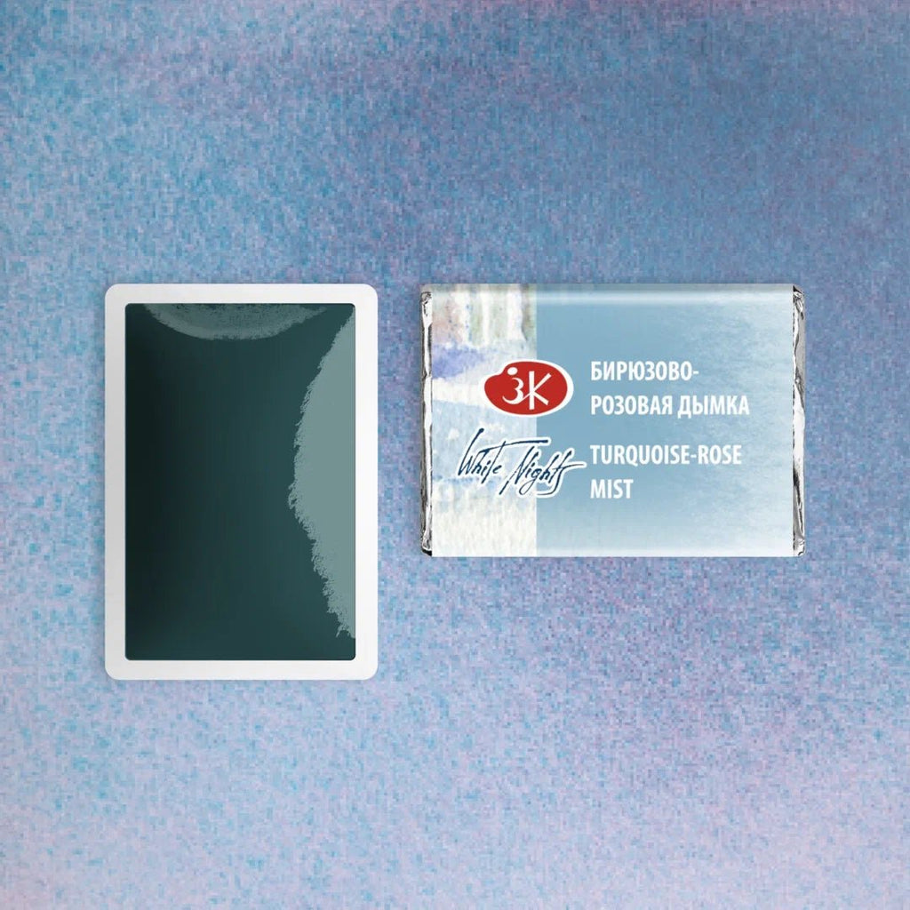 Granulating Watercolors // Color variety in pans 2,5 ml// by White Nights - Artish