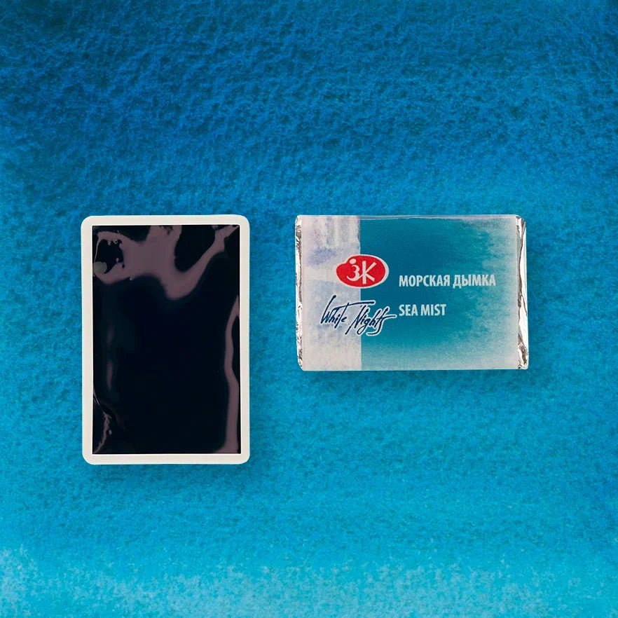 Granulating Watercolors // Color variety in pans 2,5 ml// by White Nights - Artish