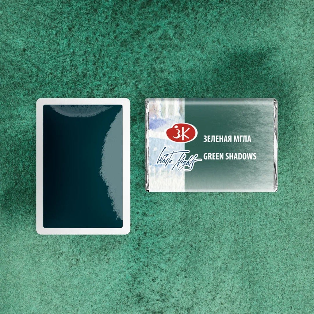 Granulating Watercolors // Color variety in pans 2,5 ml// by White Nights - Artish