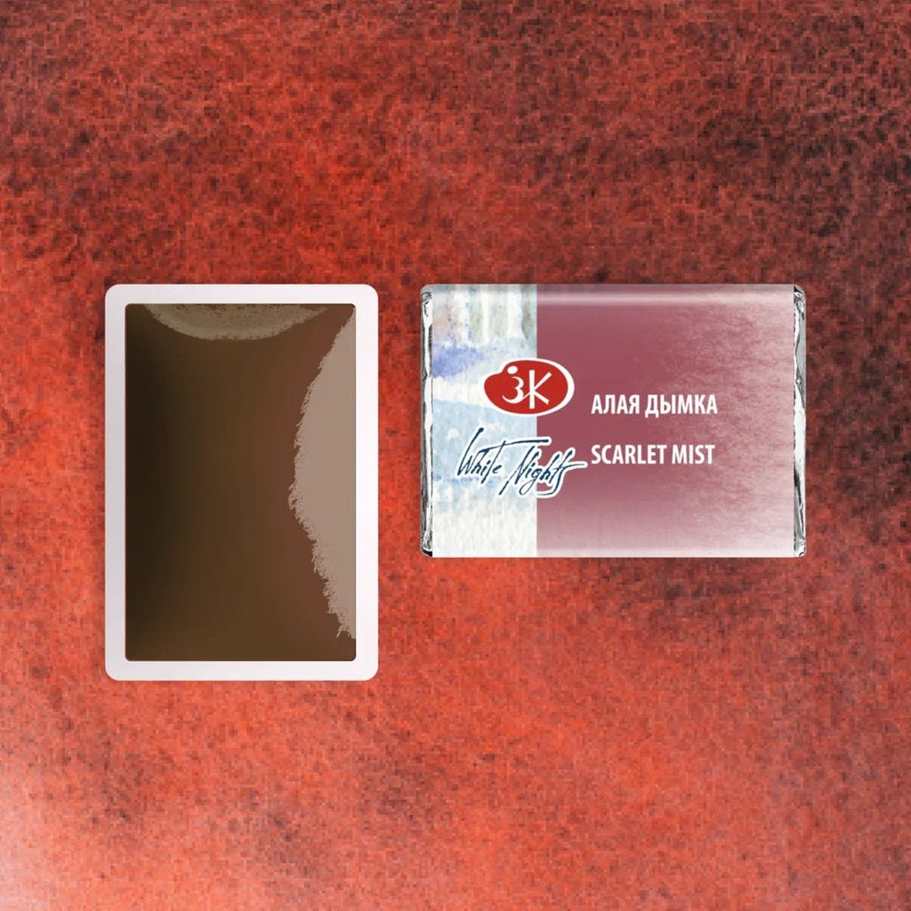 Granulating Watercolors // Color variety in pans 2,5 ml// by White Nights - Artish