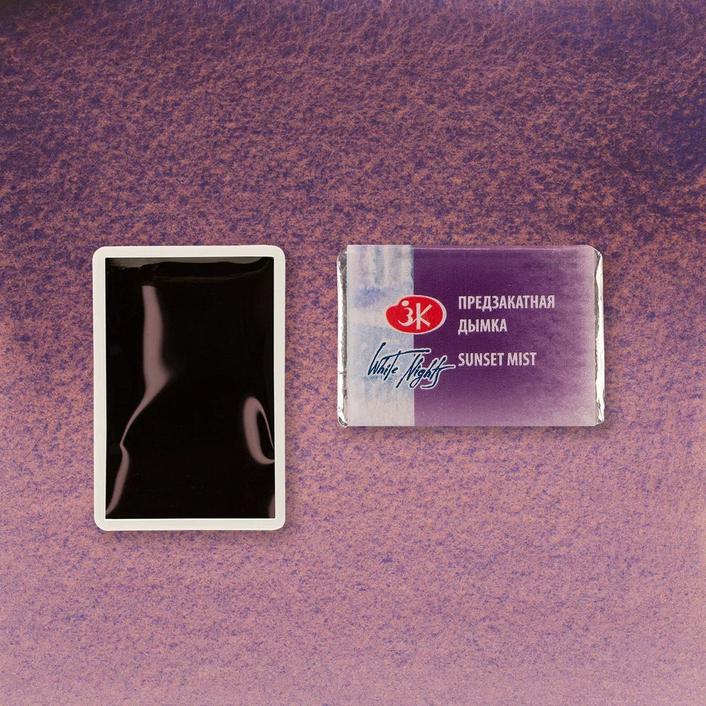 Granulating Watercolors // Color variety in pans 2,5 ml// by White Nights - Artish