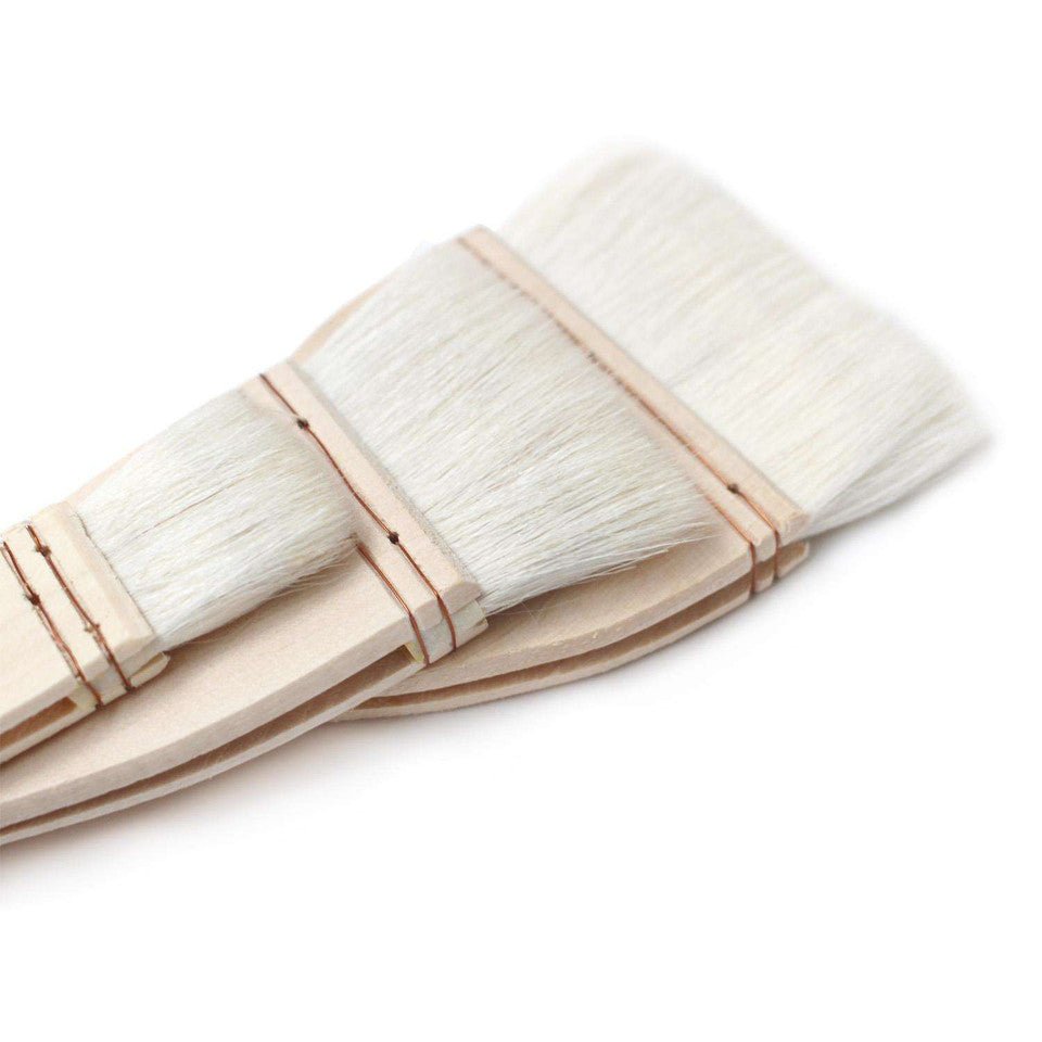 Hake Chinese Brush Set // 3 brushes: 25mm/45mm/75mm // by Artway - Artish