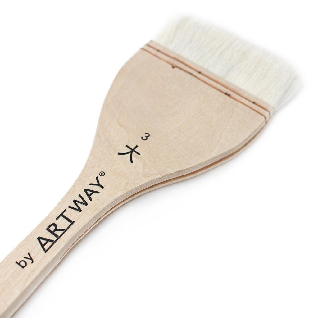 Hake Chinese Brush Set // 3 brushes: 25mm/45mm/75mm // by Artway - Artish