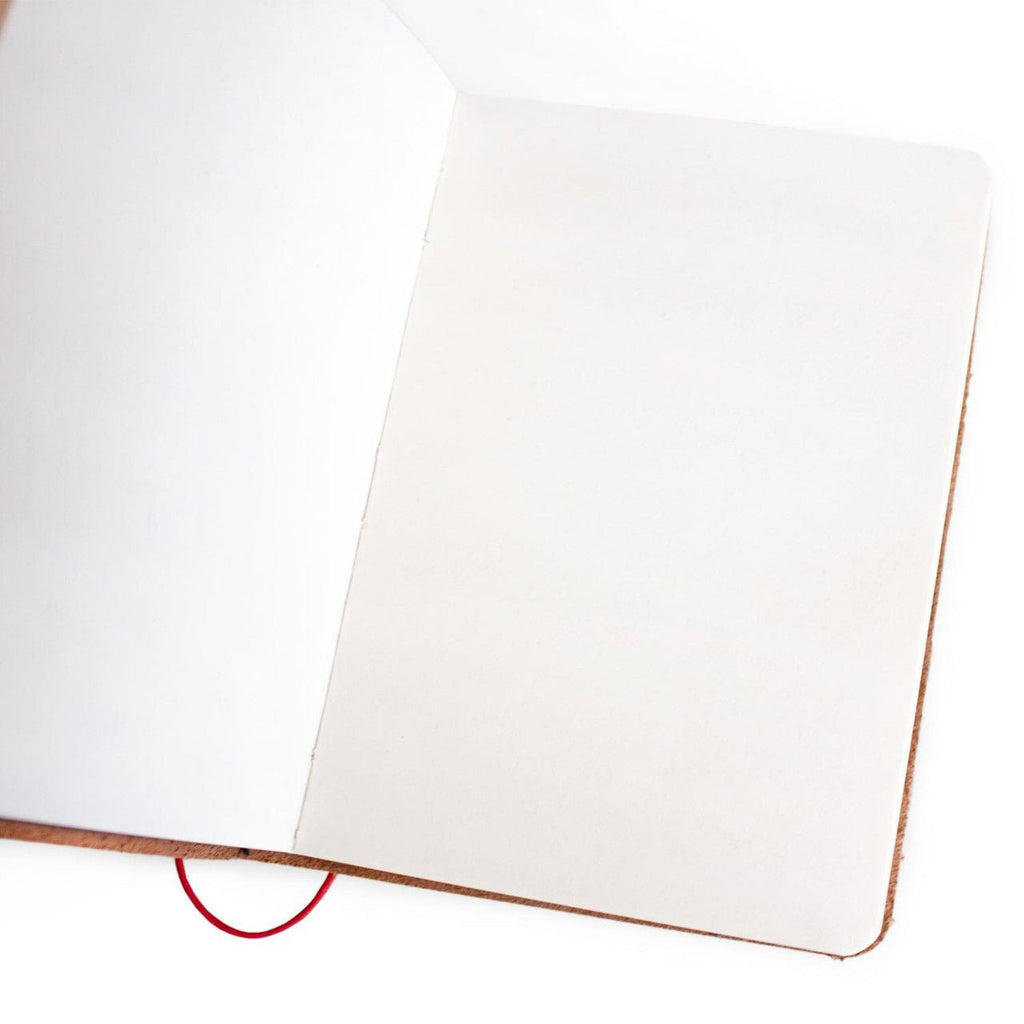 INDIGO Pocket Leather Travel Journal // 150 gsm, A6, Soft Leather - Bound // by Artway - Artish