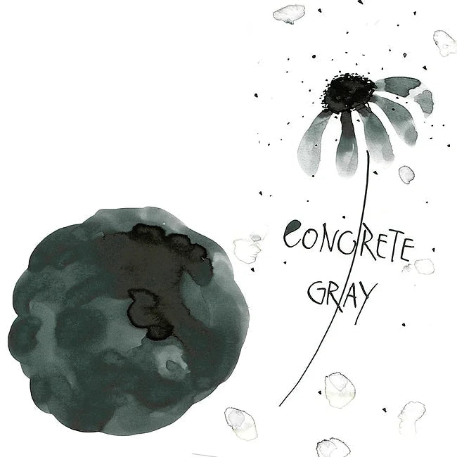 Ink-Cafe: Art Nouveau Color Ink // CONCRETE GRAY, 20 ml // by Kuretake - Artish