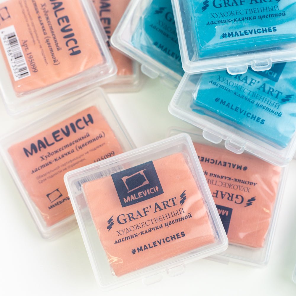 Kneadable eraser // Pink // by Malevich - Artish