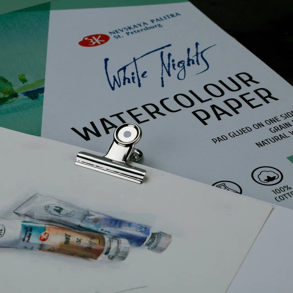 Metal paper clip set // 50 mm, 2 pcs // by Sonnet - Artish