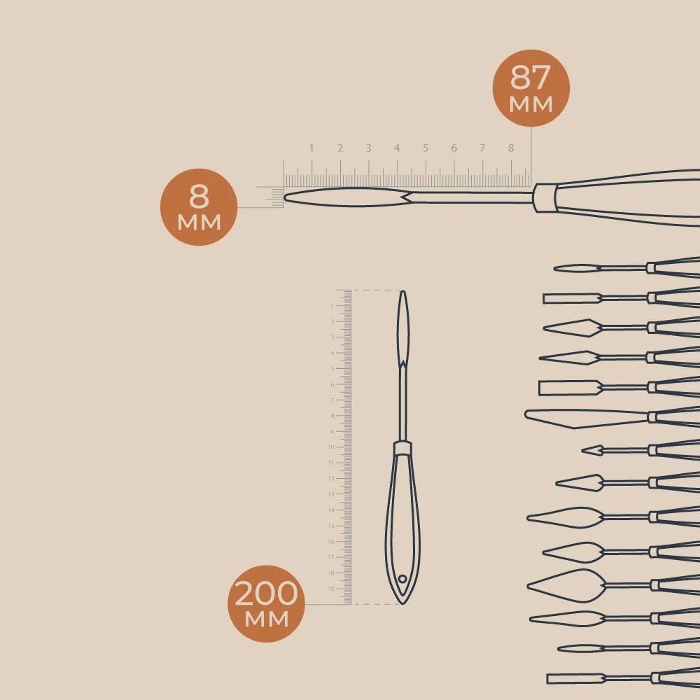 Palette knives 2-1 // by Malevich - Artish