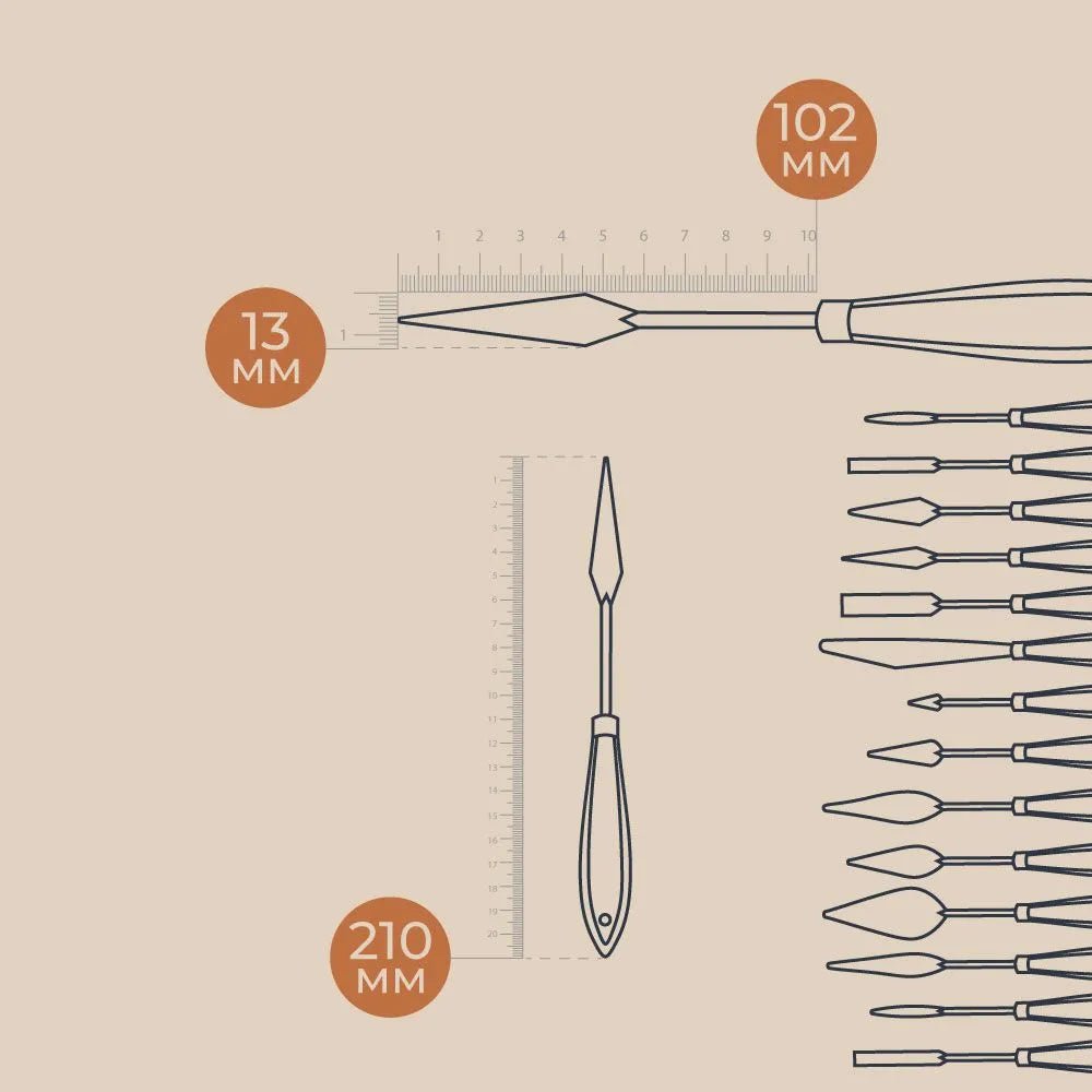 Palette knives 3-2 // by Malevich - Artish
