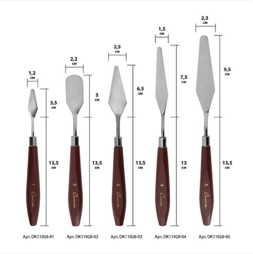 Palette knives "Simple" // #2 // by Sonnet - Artish