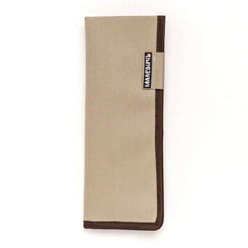 Pencil case // Beige fabric (EMPTY case) // by Malevich - Artish