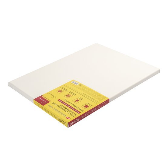 Primed stretched canvas 40x30 cm // 380 g/m2, 55% linen & 45% cotton // by Sonnet - Artish