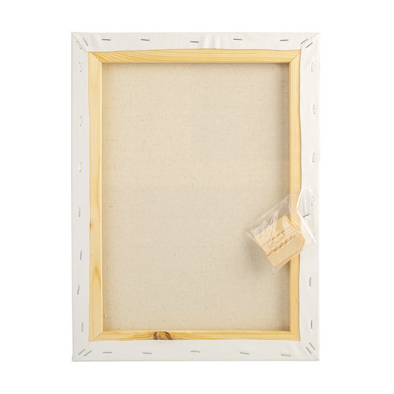 Primed stretched canvas 40x30 cm // 380 g/m2, 55% linen & 45% cotton // by Sonnet - Artish