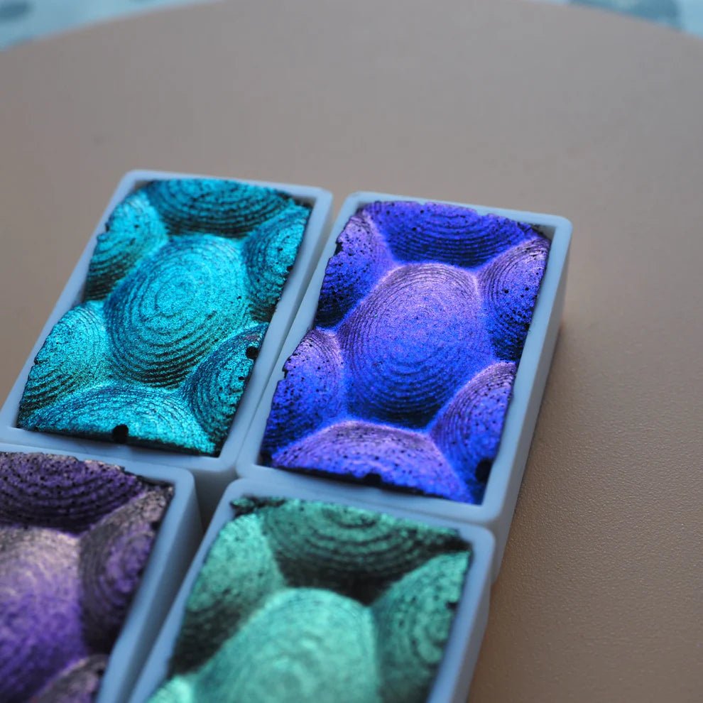 Sapphire Shifters watercolor set // by Skrim - Artish