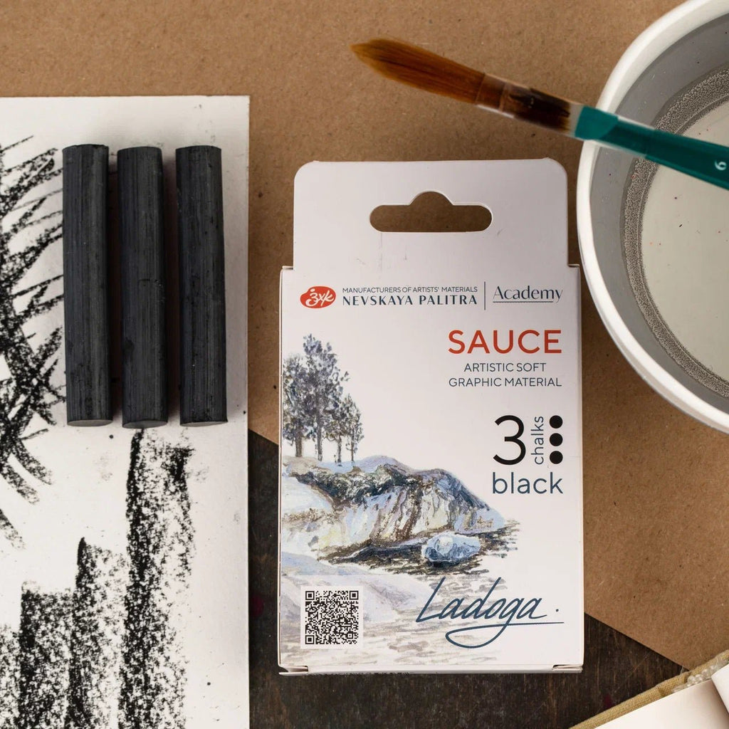 Sauce set // 3 pcs, Black // by Ladoga - Artish