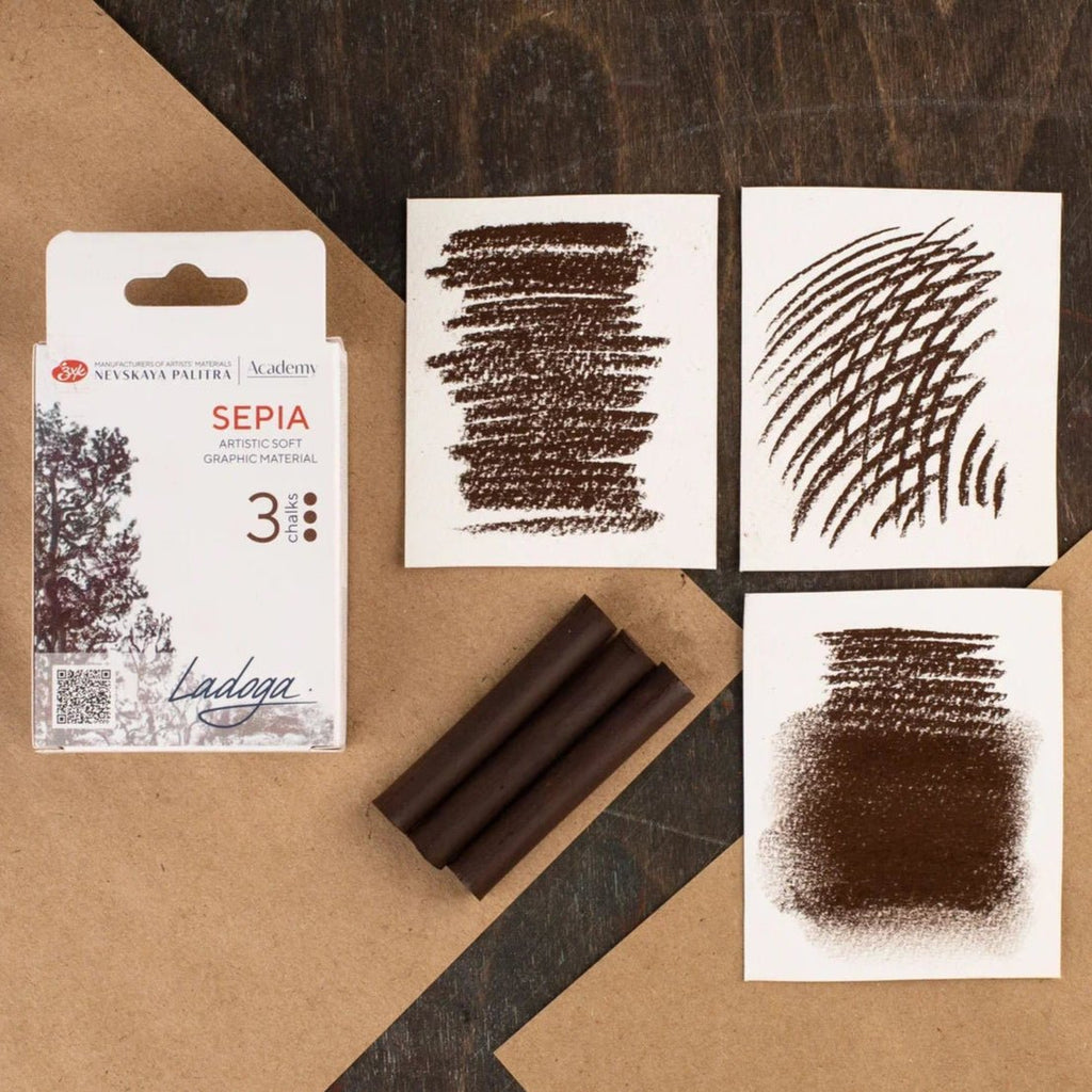 Sepia set // 3 pcs // by Ladoga - Artish