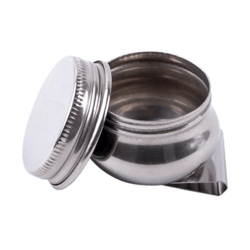 Single palette cup with lid // Stainless Steel // for oil painting - Artish