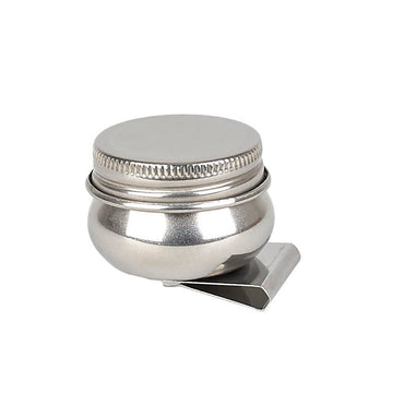 Single palette cup with lid // Stainless Steel // for oil painting - Artish