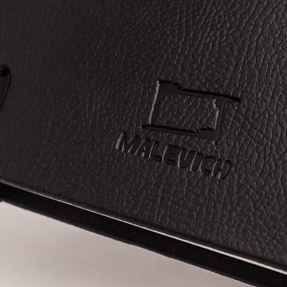 Sketchbook for watercolor "VERONEZE" // BLACK, 200 gsm, 14,5х14,5 cm, 40 sheets // by Malevich - Artish