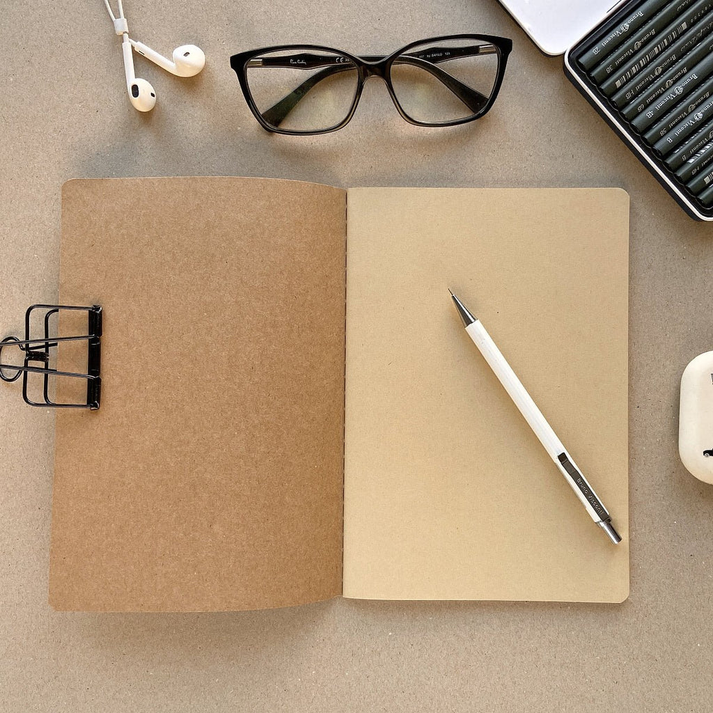 Sketchbook // Kraft paper, 70 gsm, A5, 40 sheets // by BrunoVisconti - Artish