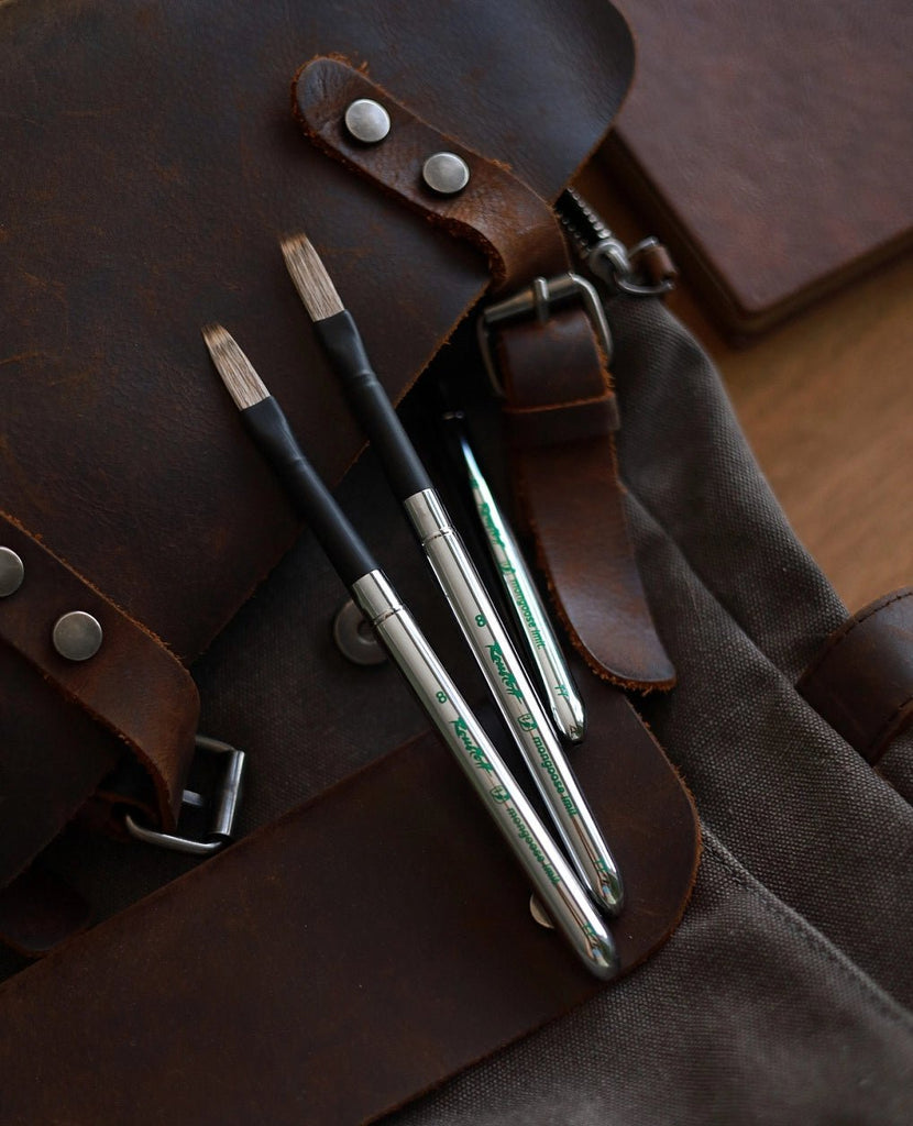 Travel brush // Mongoose imitation, Trail, #8 // by Roubloff - Artish