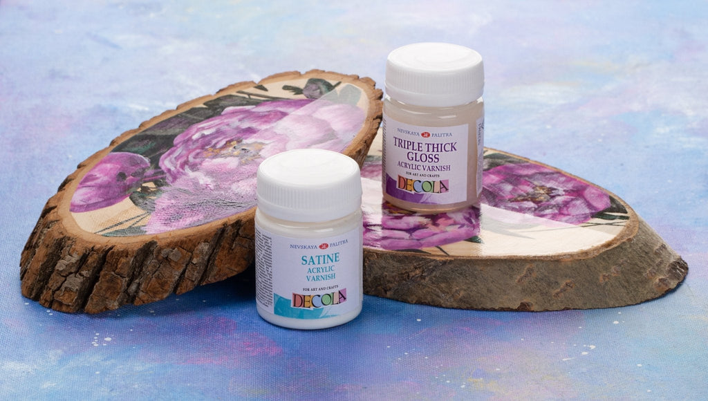 Triple Thick Gloss acrylic varnish // 50 ml // by Decola - Artish