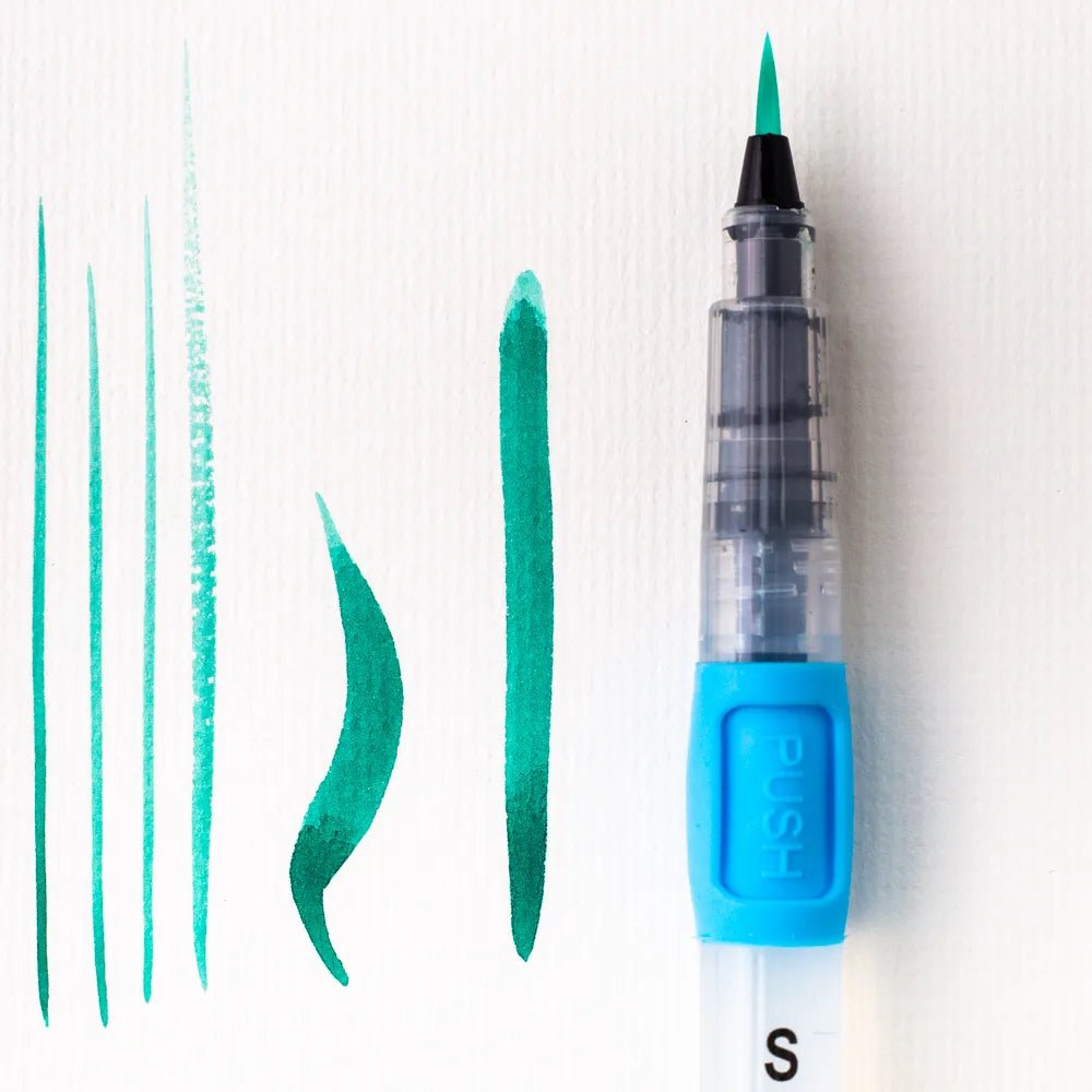 Water - pen brushes // S Size // by Malevich - Artish