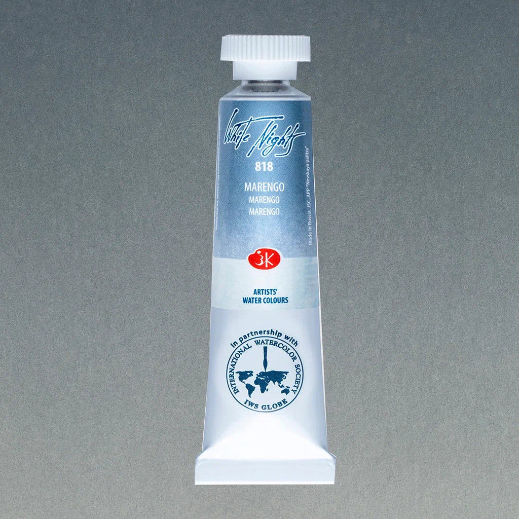 Watercolor paints - PASTEL shades // Color variety in 10ml tubes // by White Nights - Artish